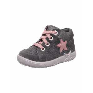 SUPERFIT Tipegő cipők 'STARLIGHT'  rózsaszín / szürke
