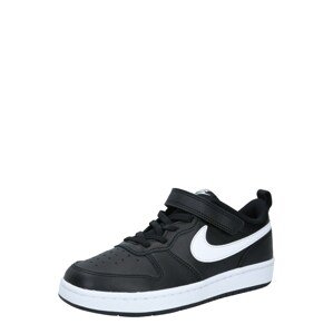 Nike Sportswear Sportcipő 'Court Borough'  fehér / fekete