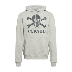 FC St. Pauli Tréning póló  szürke / fekete melír