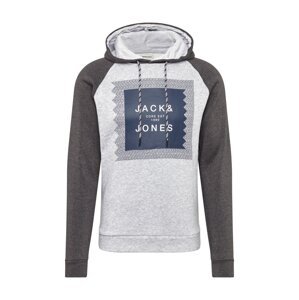 JACK & JONES Tréning póló 'Retail'  sötétszürke / világosszürke / fehér / tengerészkék