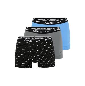 NIKE Boxeralsók  kék / világosszürke / fekete / fehér