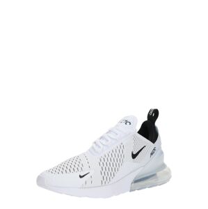 Nike Sportswear Rövid szárú edzőcipők 'Air Max 270'  fekete / gyöngyház-fehér / világosszürke