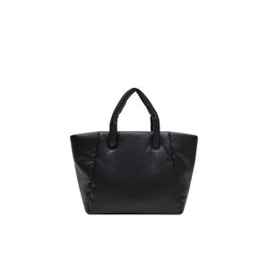 MANGO Shopper táska 'NORDIC'  fekete