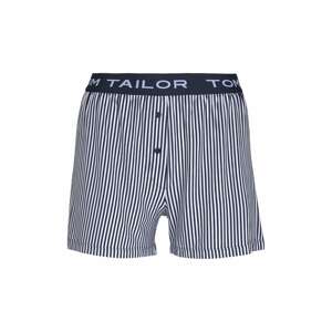 TOM TAILOR Pizsama nadrágok  tengerészkék / fehér