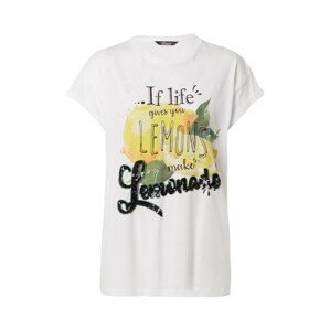 PRINCESS GOES HOLLYWOOD Póló 'Lemonade'  fehér / vegyes színek