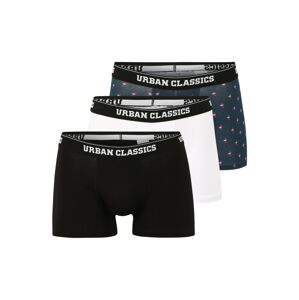 Urban Classics Boxeralsók  sötétkék / rózsaszín / fekete / fehér