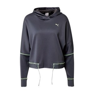 PUMA Sportsweatshirt 'Winter Pearl Training Hoodie'  antracit / zöld