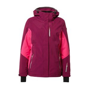 KILLTEC Kültéri kabátok 'Birasa'  bogyó / neon-rózsaszín / fekete
