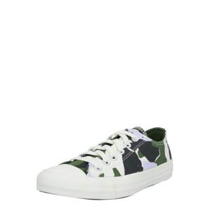 CONVERSE Rövid szárú sportcipők  zöld / fehér