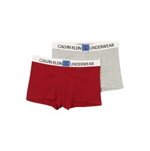 Calvin Klein Underwear Boxershorts  borvörös / szürke melír