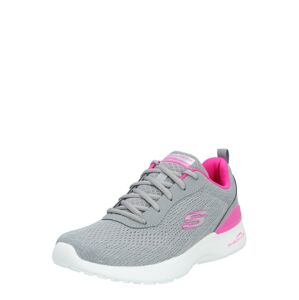 SKECHERS Rövid szárú edzőcipők  rózsaszín / szürke