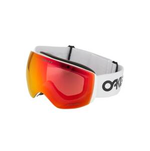 OAKLEY Sportszemüveg 'Flight Deck'  természetes fehér / narancs / narancsvörös / fekete melír