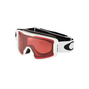 OAKLEY Sportszemüveg 'Line Miner'  fehér / fekete / piros