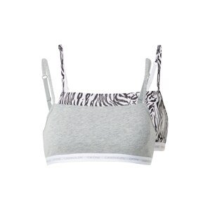 Calvin Klein Underwear Melltartó 'Unlined'  fehér / szürke / fekete