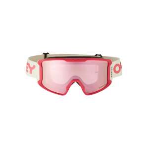 OAKLEY Sportszemüveg 'Line Miner'  rózsaszín / rubinvörös / fehér
