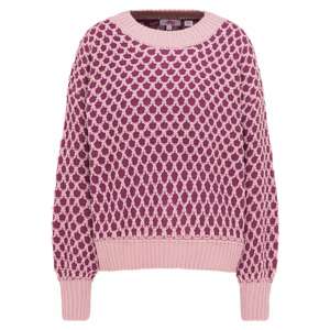 MYMO Oversize pulóver  rózsaszín / lila