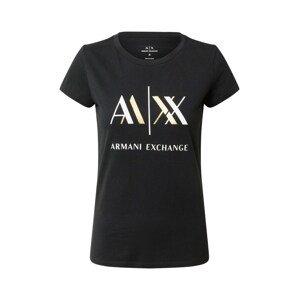 ARMANI EXCHANGE Shirt '6Hytah'  arany / fekete