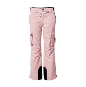 Superdry Snow Kültéri nadrágok 'Freestyle'  rózsaszín / fekete