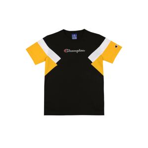 Champion Authentic Athletic Apparel Póló  fekete / sárga / fehér