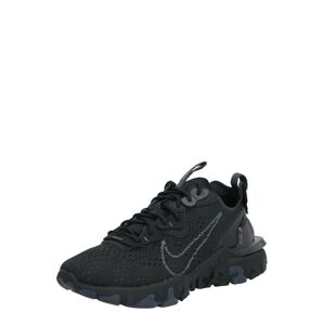 Nike Sportswear Rövid szárú sportcipők 'React Vision'  világosszürke / fekete
