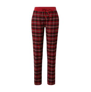 Skiny Pizsama nadrágok  piros / fehér / sötétkék