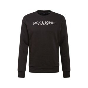 JACK & JONES Tréning póló 'BLAGABRIEL'  fekete / fehér