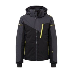 CMP Kültéri kabátok  fekete / neonsárga