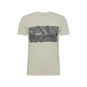 Pepe Jeans Póló 'RAURY'  khaki / sötétszürke / fekete