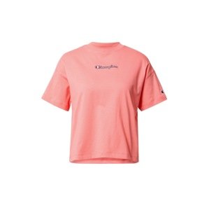 Champion Authentic Athletic Apparel Póló  rózsaszín / fehér / piros