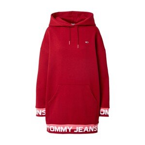 Tommy Jeans Ruha  rózsaszín / piros / fehér