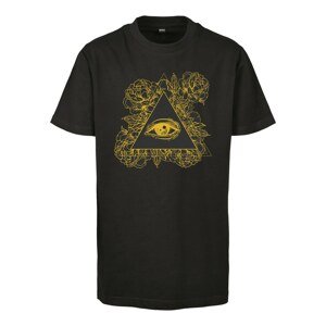 Mister Tee T-Shirt 'Third Eye'  fekete / curry
