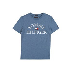 TOMMY HILFIGER Póló 'ESSENTIAL'  világoskék / kék