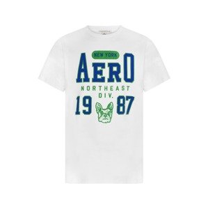 AÉROPOSTALE T-Shirt  fehér / kék / zöld