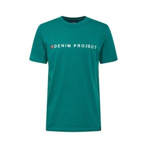 Denim Project Póló  benzin / fehér / narancs