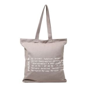 NU-IN Shopper táska  szürke / fehér