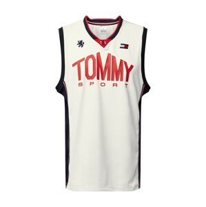 Tommy Sport Funkcionális felső  piros / fehér / kobaltkék