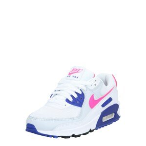 Nike Sportswear Rövid szárú edzőcipők 'AIR MAX 90'  rózsaszín / fehér / kék