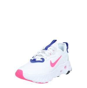 Nike Sportswear Rövid szárú edzőcipők 'REACT ART3MIS'  rózsaszín / fehér / kék