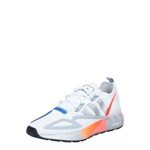 ADIDAS ORIGINALS Rövid szárú edzőcipők  fehér / szürke / narancs / kék