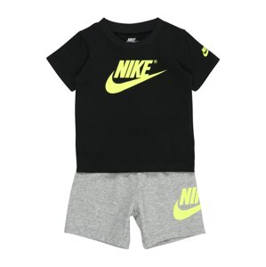 Nike Sportswear Szettek  sötétszürke / fekete / sárga