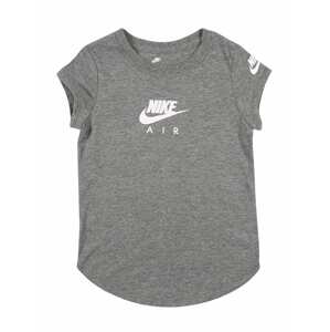 Nike Sportswear Póló  szürke melír / fehér
