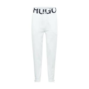 HUGO Nadrág 'DUROS211'  fehér / fekete