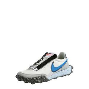 Nike Sportswear Rövid szárú edzőcipők 'Waffle Racer Crater'  kék / világosszürke / fekete