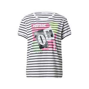 EDC BY ESPRIT T-Shirt  fehér / fekete / rózsaszín / világos sárga / világoszöld