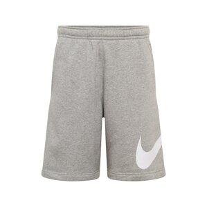 Nike Sportswear Nadrág 'Club'  szürke / fehér