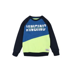 VINGINO Tréning póló 'Nanno'  neonsárga / kék / fehér