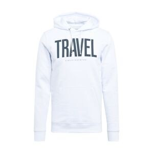 EINSTEIN & NEWTON Tréning póló 'Travel'  fehér / sötétszürke
