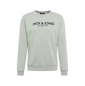 JACK & JONES Tréning póló 'JPRBLAJAKE'  világosszürke / fekete
