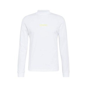 Calvin Klein Jeans Póló  természetes fehér / neonsárga