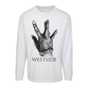 Mister Tee Póló 'Westside Connection'  fehér / fekete